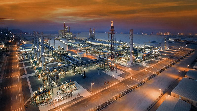 Adnoc facility at Ruwais