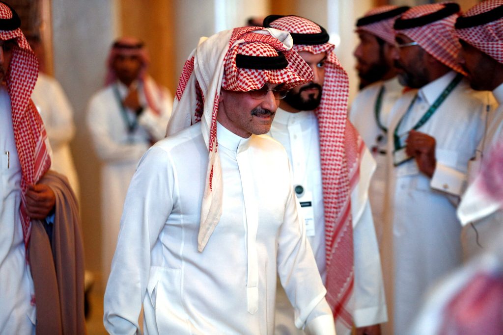 Prince Alwaleed bin Talal was very flattering towards Musk, his "new friend"