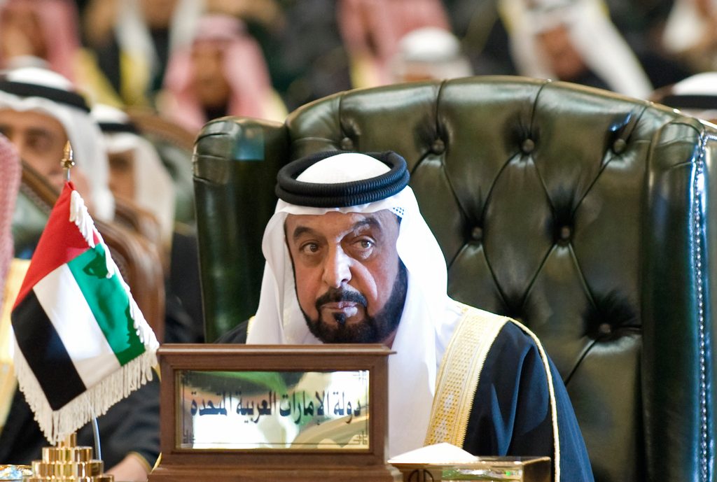 United Arab Emirates' President Sheikh Khalifa bin Zayed al-Nahyan
