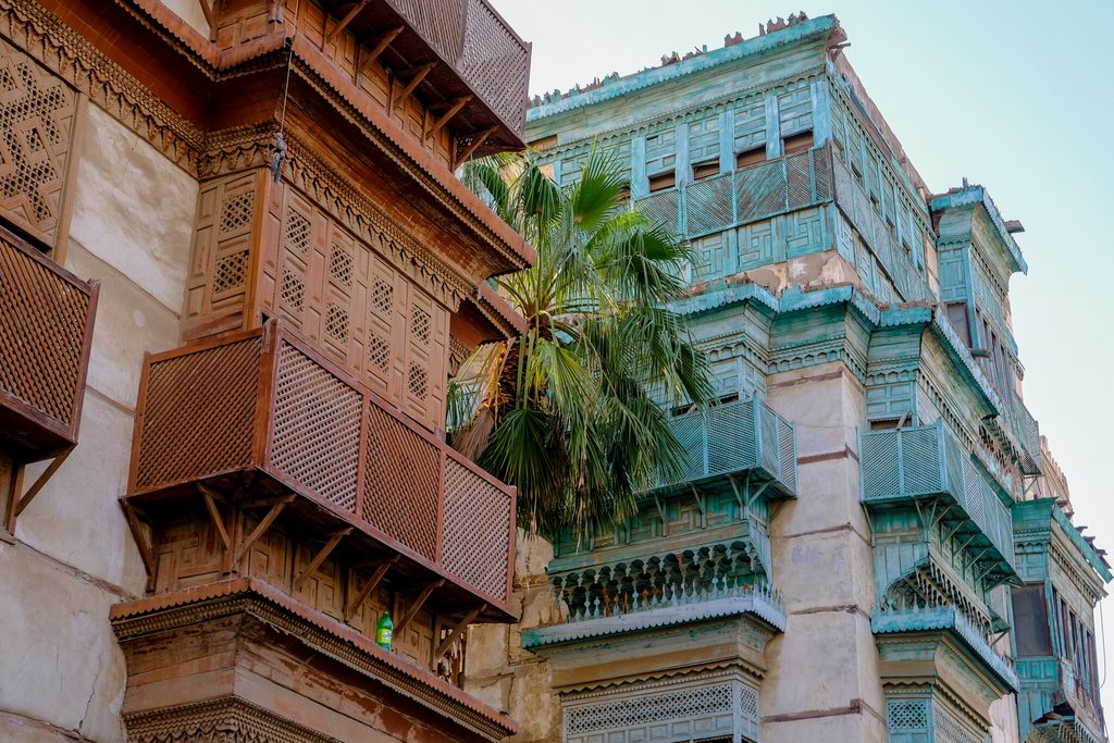 Balconies in Jeddah's Old Town