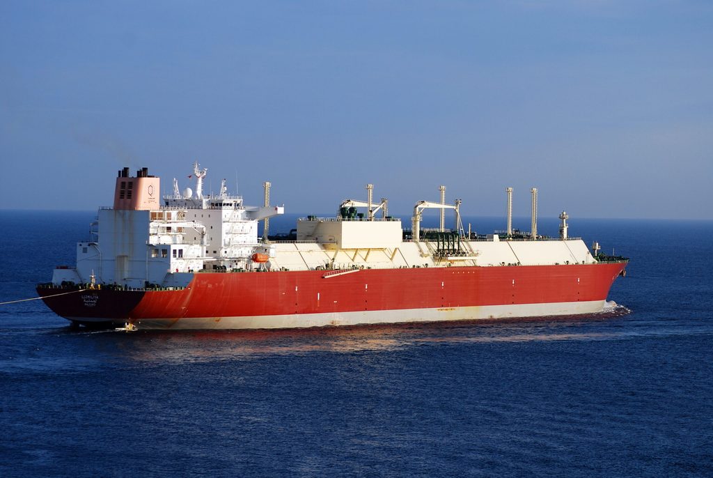 A Qatargas LNG carrier