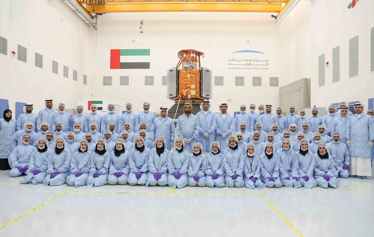 The Mohammed bin Rashid Space Centre is working on the UAE space programme