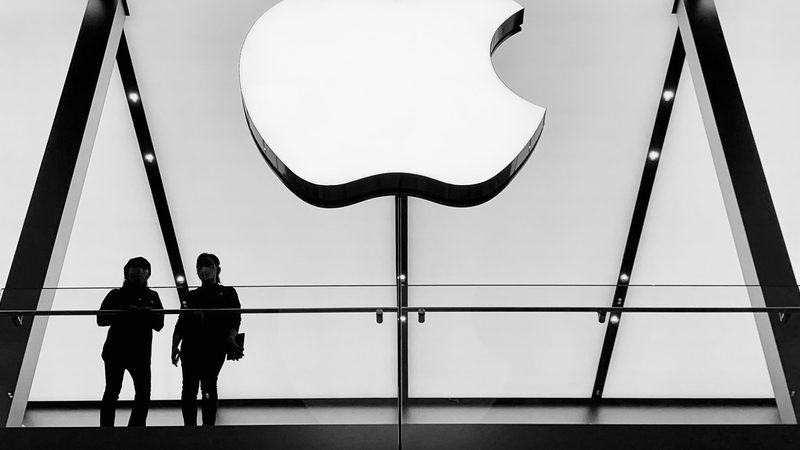 Apple's market capitalisation was over $10bn less than Saudi Aramco's