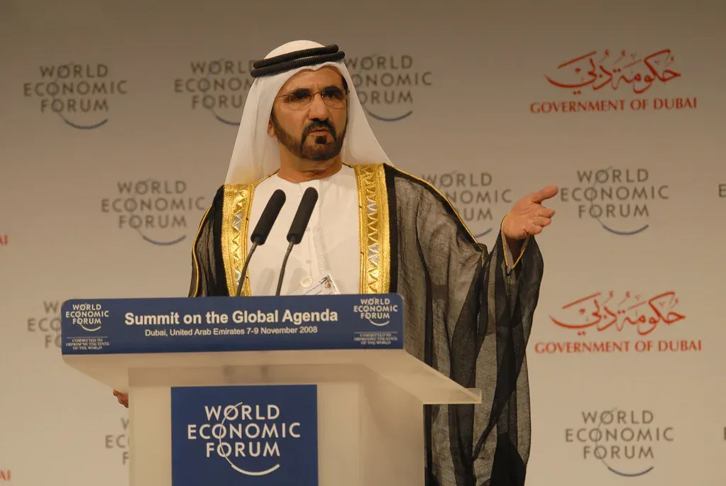 Maktoum bin Mohammed bin Rashid Al Maktoum will once again lead the UAE's delegation in Davos