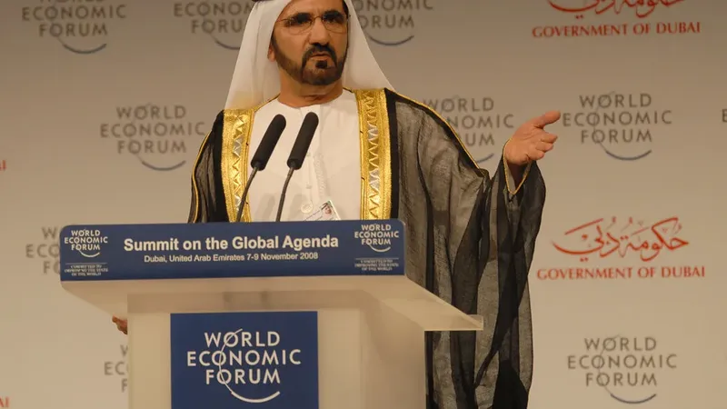 Maktoum bin Mohammed bin Rashid Al Maktoum will once again lead the UAE's delegation in Davos