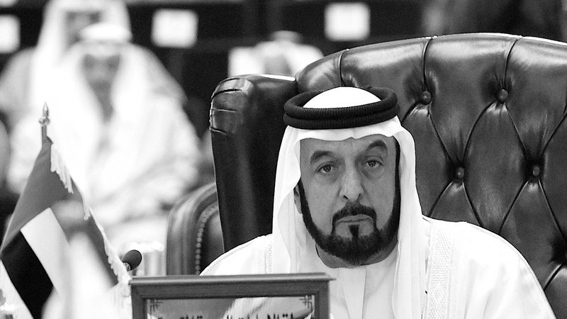 United Arab Emirates' President Sheikh Khalifa bin Zayed al-Nahyan