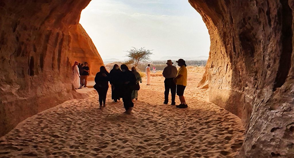 The World Heritage site at AlUla is a key part of Riyadh's plan to attract international tourists