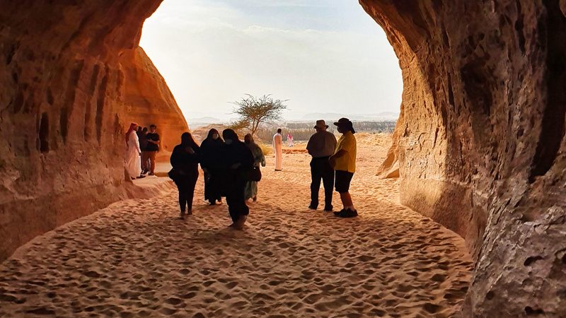The World Heritage site at AlUla is a key part of Riyadh's plan to attract international tourists