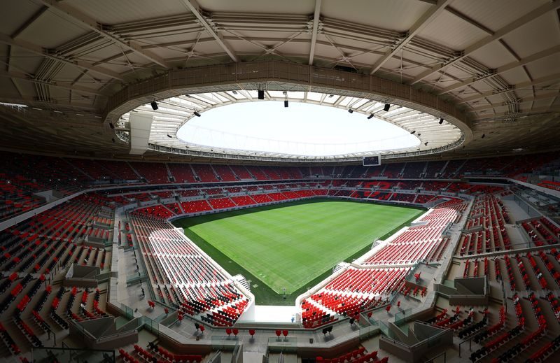 Ahmad Bin Ali Stadium, a venue for the 2022 Qatar World Cup