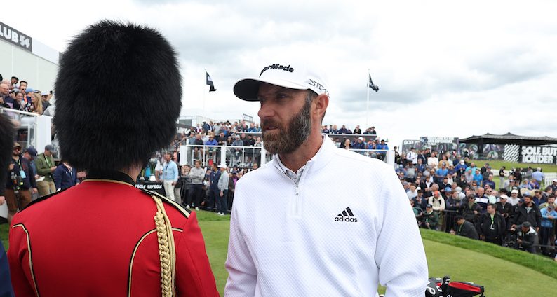 Dustin Johnson, at No 13 in the world, is the highest ranked player in the field and stands to earn $125 million from the series