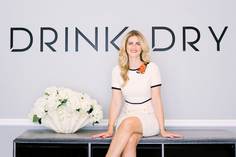Erika Blazeviciute Doyle, the founder of Drink Dry