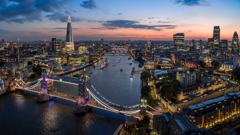 London skyline