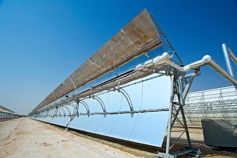 Shams solar power plant