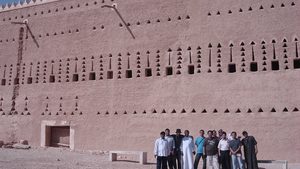 Diriyah is a popular tourist destination but it is being developed into green hub too