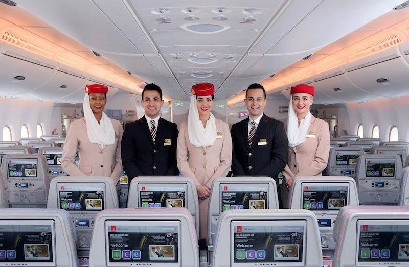 Emirates Airlines are operating almost twice as many flights over 2,500 nautical miles than they were 12 months ago