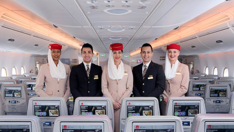 Emirates Airlines are operating almost twice as many flights over 2,500 nautical miles than they were 12 months ago