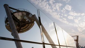 Masdar City, due to be one of the most sustainable communities in the world, has been held up bu funding and other issues