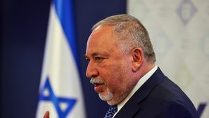 Israeli finance minister Avigdor Lieberman
