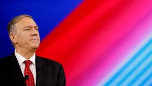 US former secretary of state Mike Pompeo
