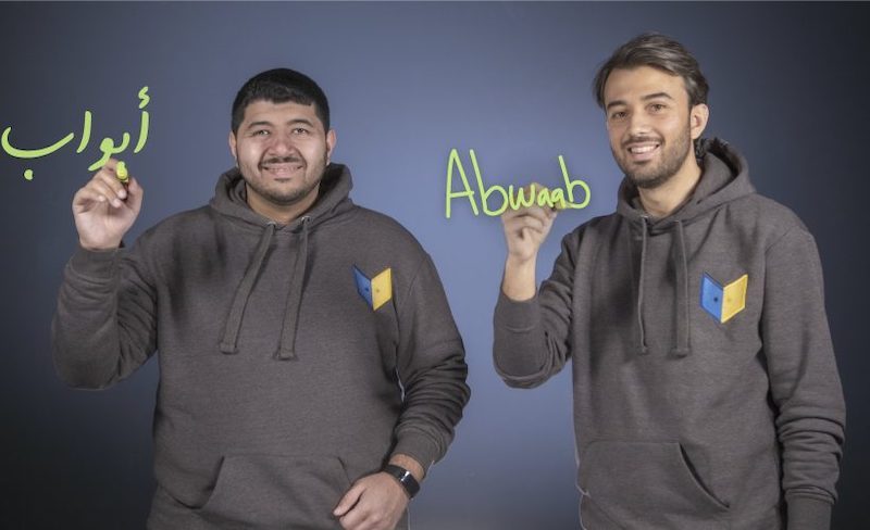 Abwaab founders Hussein Al-Sarabi and Hamdi Tabbaa