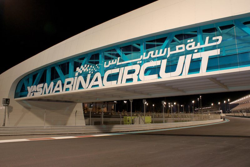 The Yas Marina Circuit, which hosts the Abu Dhabi grand prix