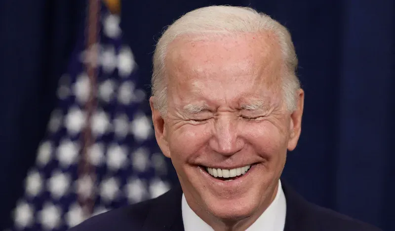 Few people believe that Biden had much to smile about on his trip