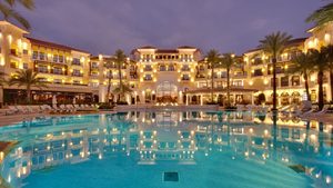 Resort, Hotel, Building