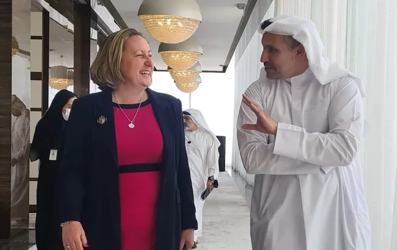 UK trade secretary Anne-Marie Trevelyan launched free trade negotiations with the GCC in June
