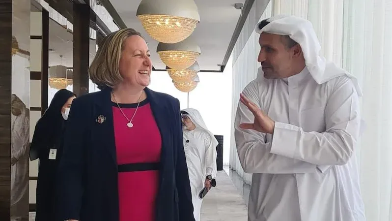 UK trade secretary Anne-Marie Trevelyan launched free trade negotiations with the GCC in June