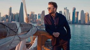 David Beckham in Qatar