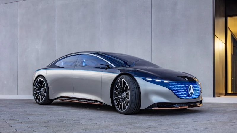 Mercedes Benz electric vehicle