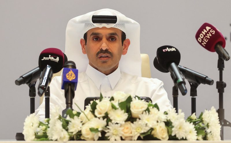 QatarEnergy CEO and Qatari minister of energy Saad Sherida al-Kaabi. Qatar wants to increase Al Shaheen’s production capacity by 100,000 bpd