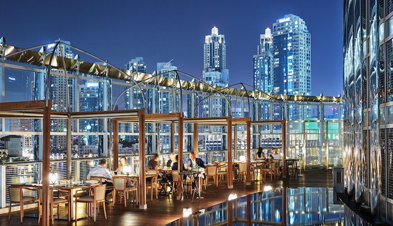 The Armani Hotel in Dubai which markets itself as "Tailored Hospitality"