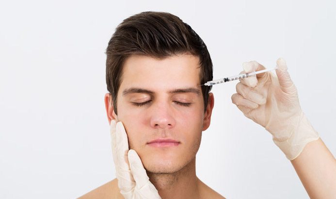 Injections of Botox go directly into the face muscles and work for approximately six months