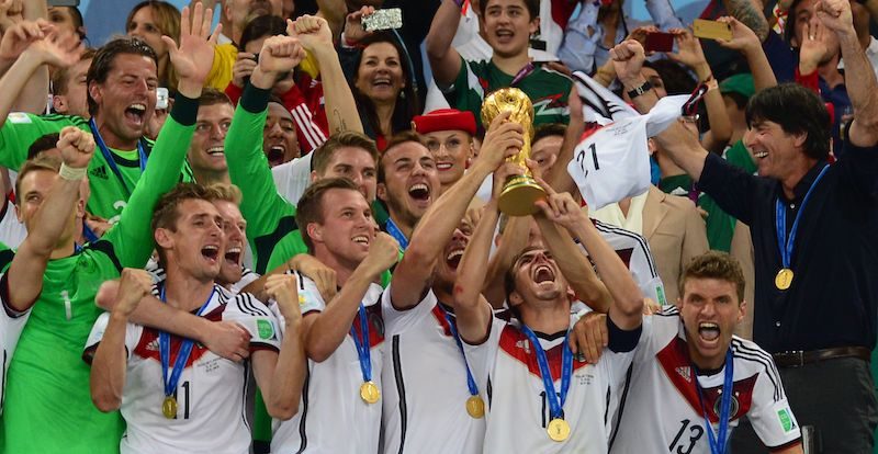 Germany have won the World Cup four times, the most recent in 2014
