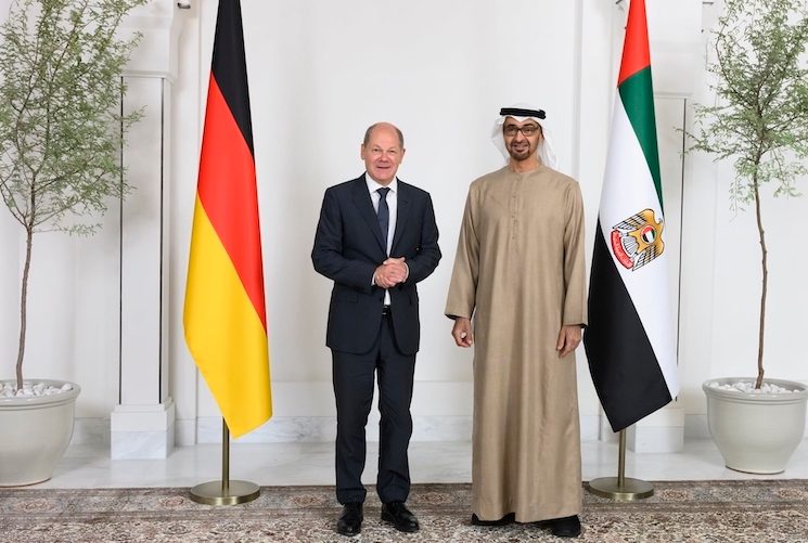 UAE German leaders