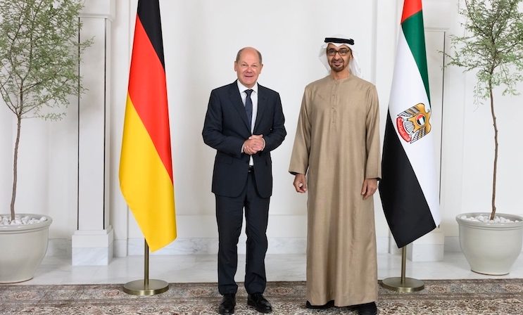 UAE German leaders
