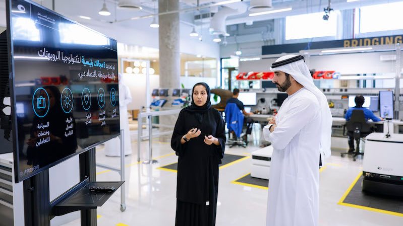 Sheikh Hamdan said the program will provide 200,000 robots over the next 10 years to increase efficiency and productivity
