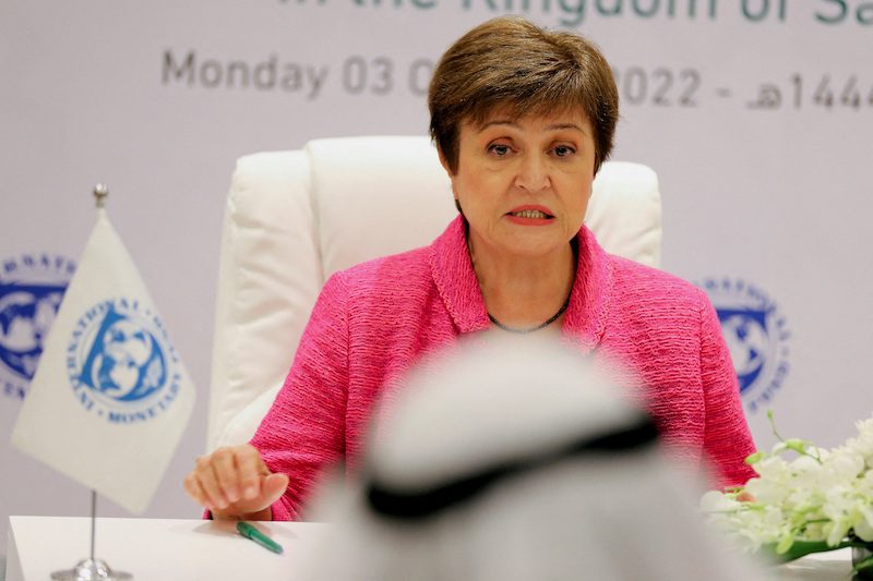 “Climate change is already dramatically affecting us,” says IMF head Kristalina Georgieva