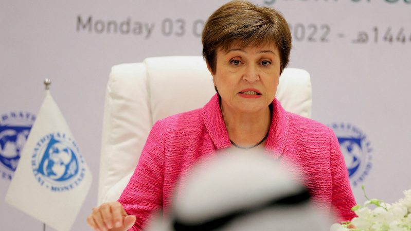 “Climate change is already dramatically affecting us,” says IMF head Kristalina Georgieva