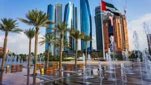 Skyscrapers in Abu Dhabi