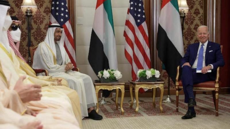 Biden and UAE president