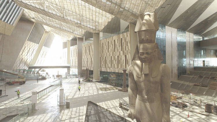 The Grand Egyptian Museum opens next month to coincide with the COP27 climate change conference in Sharm el-Sheikh