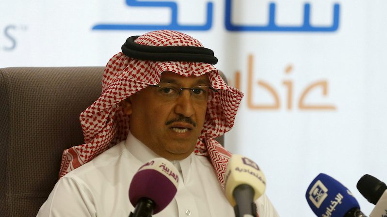 Yousef Abdullah al-Benyan, acting chief executive of Saudi Basic Industries Corp (SABIC)