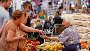 Person, Human, Market