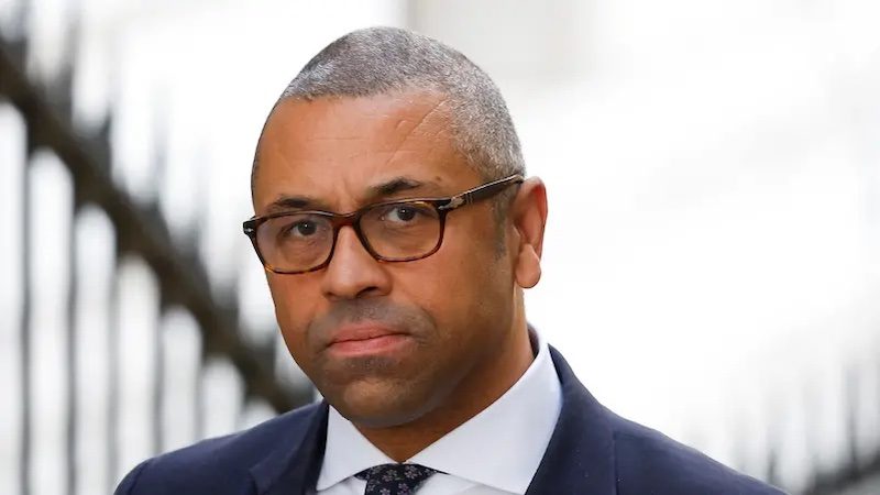 UK foreign secretary James Cleverly