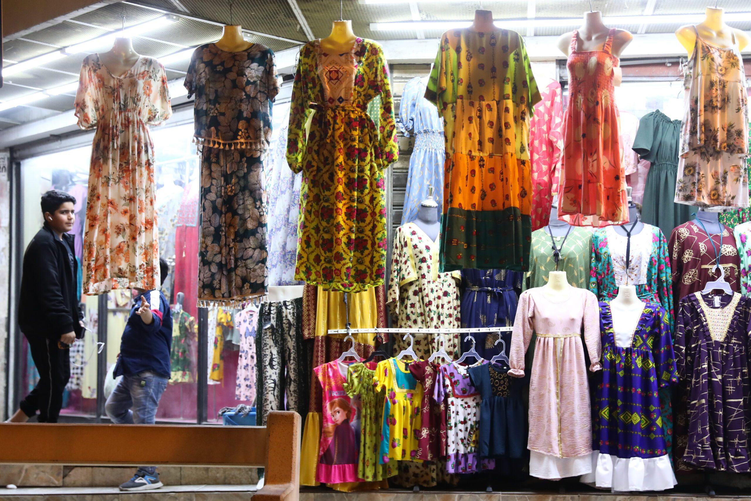 shops, clothes