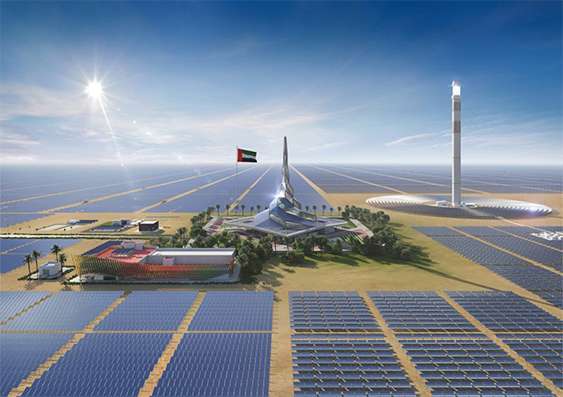 Dubai solar power