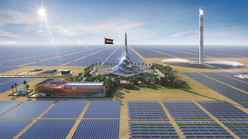 Dubai solar power