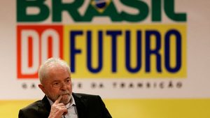 Luiz Inacio Lula da Silva, who won Brazil's presidential election in October, is meeting climate envoys and leaders in Egypt